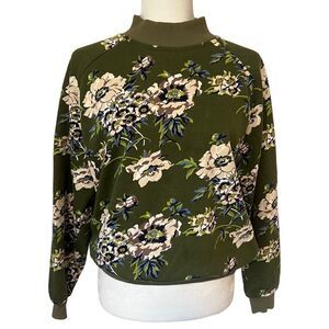Peck & Peck Floral Sweatshirt. Size Large. New Without Tags!!